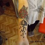 Фото рисунка тату зонтик 06.10.2018 №144 - tattoo umbrella - tattoo-photo.ru