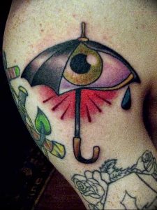 Фото рисунка тату зонтик 06.10.2018 №146 - tattoo umbrella - tattoo-photo.ru