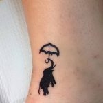 Фото рисунка тату зонтик 06.10.2018 №162 - tattoo umbrella - tattoo-photo.ru