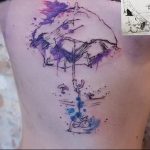Фото рисунка тату зонтик 06.10.2018 №167 - tattoo umbrella - tattoo-photo.ru