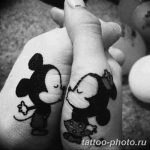 Фото рисунка Тату Микки Маус 20.11.2018 №060 - Tattoo Mickey Mouse - tattoo-photo.ru