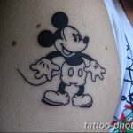 Фото рисунка Тату Микки Маус 20.11.2018 №123 - Tattoo Mickey Mouse - tattoo-photo.ru