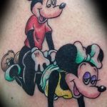 Фото рисунка Тату Микки Маус 20.11.2018 №138 - Tattoo Mickey Mouse - tattoo-photo.ru