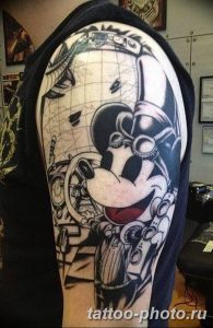 Фото рисунка Тату Микки Маус 20.11.2018 №163 - Tattoo Mickey Mouse - tattoo-photo.ru