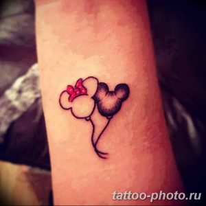 Фото рисунка Тату Микки Маус 20.11.2018 №190 - Tattoo Mickey Mouse - tattoo-photo.ru