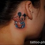 Фото рисунка Тату Микки Маус 20.11.2018 №213 - Tattoo Mickey Mouse - tattoo-photo.ru