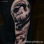 Фото рисунка Тату туз пиковый 20.11.2018 №053 - Tattoo ace of spades - tattoo-photo.ru