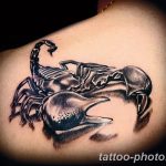 Фото рисунка скорпион 24.11.2018 №013 - photo tattoo scorpion - tattoo-photo.ru