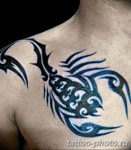 Фото рисунка скорпион 24.11.2018 №028 - photo tattoo scorpion - tattoo-photo.ru