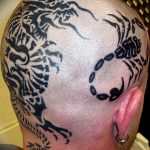 Фото рисунка скорпион 24.11.2018 №080 - photo tattoo scorpion - tattoo-photo.ru