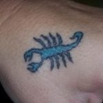 Фото рисунка скорпион 24.11.2018 №089 - photo tattoo scorpion - tattoo-photo.ru
