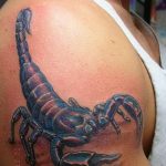 Фото рисунка скорпион 24.11.2018 №326 - photo tattoo scorpion - tattoo-photo.ru