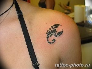 Фото рисунка скорпион 24.11.2018 №369 - photo tattoo scorpion - tattoo-photo.ru