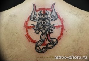 Фото рисунка скорпион 24.11.2018 №370 - photo tattoo scorpion - tattoo-photo.ru