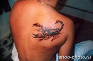 Фото рисунка скорпион 24.11.2018 №425 - photo tattoo scorpion - tattoo-photo.ru