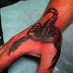 Фото рисунка скорпион 24.11.2018 №468 - photo tattoo scorpion - tattoo-photo.ru