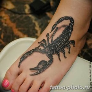 Фото рисунка скорпион 24.11.2018 №469 - photo tattoo scorpion - tattoo-photo.ru