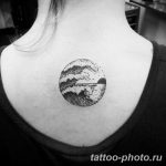Фото рисунка тату круг 22.11.2018 №007 - photo tattoo circle - tattoo-photo.ru