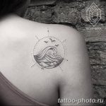 Фото рисунка тату круг 22.11.2018 №052 - photo tattoo circle - tattoo-photo.ru