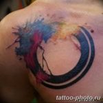 Фото рисунка тату круг 22.11.2018 №365 - photo tattoo circle - tattoo-photo.ru