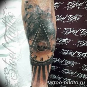 фото рисунка тату глаз в треугольнике 27.11.2018 №279 - tattoo of eyes - tattoo-photo.ru