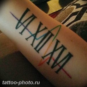 фото рисунка тату пульс 30.11.2018 №002 - photo tattoo pulse - tattoo-photo.ru