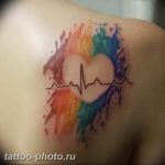 фото рисунка тату пульс 30.11.2018 №017 - photo tattoo pulse - tattoo-photo.ru