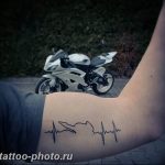фото рисунка тату пульс 30.11.2018 №023 - photo tattoo pulse - tattoo-photo.ru