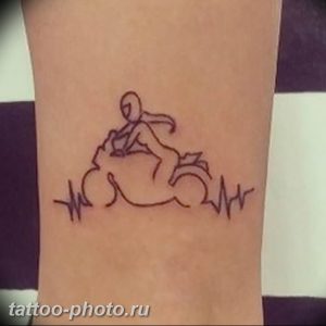 фото рисунка тату пульс 30.11.2018 №078 - photo tattoo pulse - tattoo-photo.ru