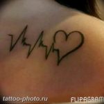 фото рисунка тату пульс 30.11.2018 №087 - photo tattoo pulse - tattoo-photo.ru
