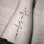 фото рисунка тату пульс 30.11.2018 №098 - photo tattoo pulse - tattoo-photo.ru
