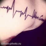 фото рисунка тату пульс 30.11.2018 №145 - photo tattoo pulse - tattoo-photo.ru