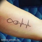 фото рисунка тату пульс 30.11.2018 №146 - photo tattoo pulse - tattoo-photo.ru
