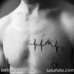 фото рисунка тату пульс 30.11.2018 №154 - photo tattoo pulse - tattoo-photo.ru