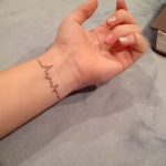 фото рисунка тату пульс 30.11.2018 №159 - photo tattoo pulse - tattoo-photo.ru