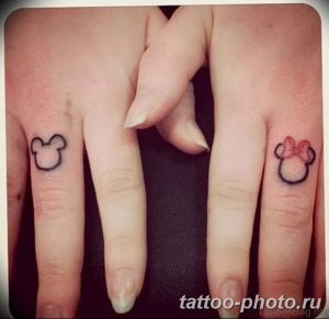 Фото рисунка Тату Микки Маус 20.11.2018 №010 - Tattoo Mickey Mouse - tattoo-photo.ru