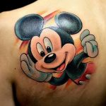 Фото рисунка Тату Микки Маус 20.11.2018 №012 - Tattoo Mickey Mouse - tattoo-photo.ru