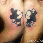 Фото рисунка Тату Микки Маус 20.11.2018 №022 - Tattoo Mickey Mouse - tattoo-photo.ru