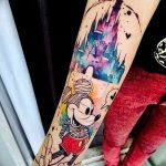 Фото рисунка Тату Микки Маус 20.11.2018 №056 - Tattoo Mickey Mouse - tattoo-photo.ru