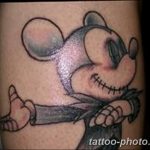 Фото рисунка Тату Микки Маус 20.11.2018 №058 - Tattoo Mickey Mouse - tattoo-photo.ru