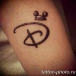 Фото рисунка Тату Микки Маус 20.11.2018 №064 - Tattoo Mickey Mouse - tattoo-photo.ru