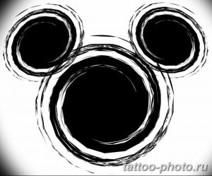 Фото рисунка Тату Микки Маус 20.11.2018 №068 - Tattoo Mickey Mouse - tattoo-photo.ru