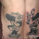 Фото рисунка Тату Микки Маус 20.11.2018 №071 - Tattoo Mickey Mouse - tattoo-photo.ru
