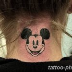 Фото рисунка Тату Микки Маус 20.11.2018 №073 - Tattoo Mickey Mouse - tattoo-photo.ru