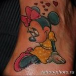 Фото рисунка Тату Микки Маус 20.11.2018 №078 - Tattoo Mickey Mouse - tattoo-photo.ru