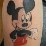Фото рисунка Тату Микки Маус 20.11.2018 №081 - Tattoo Mickey Mouse - tattoo-photo.ru