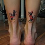 Фото рисунка Тату Микки Маус 20.11.2018 №083 - Tattoo Mickey Mouse - tattoo-photo.ru