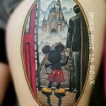 Фото рисунка Тату Микки Маус 20.11.2018 №091 - Tattoo Mickey Mouse - tattoo-photo.ru