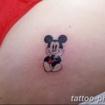 Фото рисунка Тату Микки Маус 20.11.2018 №095 - Tattoo Mickey Mouse - tattoo-photo.ru