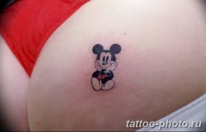 Фото рисунка Тату Микки Маус 20.11.2018 №095 - Tattoo Mickey Mouse - tattoo-photo.ru